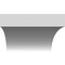 Ekena Millwork 6-in. W x 30-in. D x 38-in. H Westlake Architectural Grade PVC Knee Brace BRCP06X30X38WTL - alternate 3